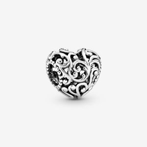 2$50 Pandora Silver heart charm